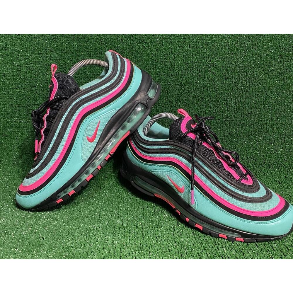 🟥🟥SOLD🟥🟥Nike Air Max ‘97 ‘Hyper Turquoise’ Men’s LTR Sneaks CU4877300 ~W 10 - Picture 6 of 16